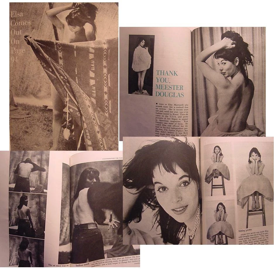 RARE PAGEANT November 1955 TINA LOUISE ELSA MARTINELLI JAYE P. MORGAN Foto 3 de 3