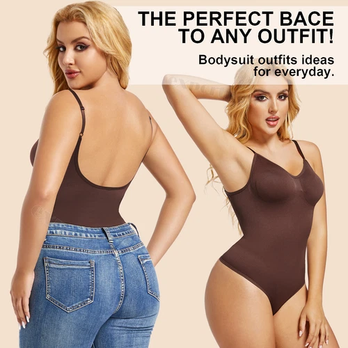 Body modelador de cuerpo sin espalda baja con control de abdomen para mujer - Imagen 11 de 42