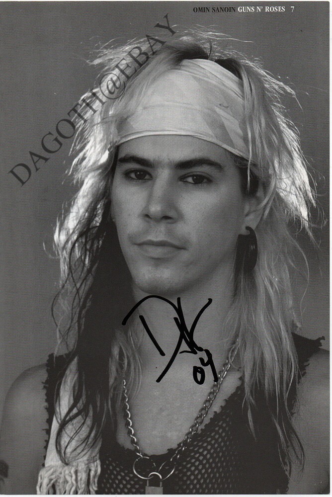GUNS N' ROSES Slash Duff McKagan Sorum Appetite for