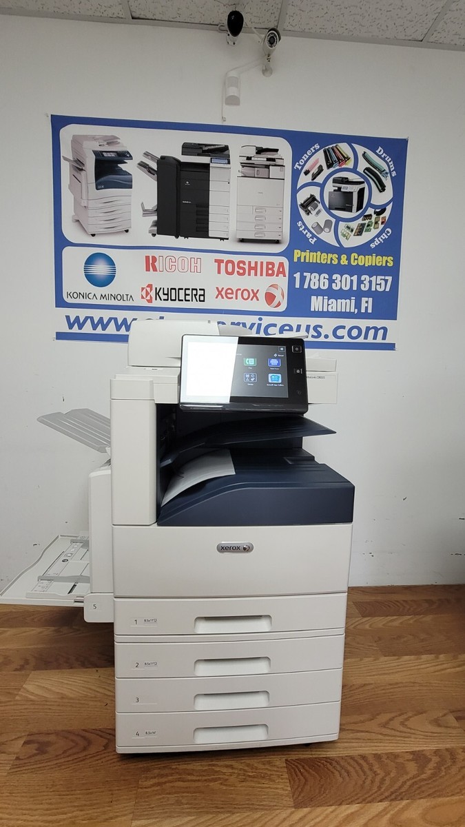 XEROX ALTALINK C8035 COPIER, FAX, NETWORK PRINTER, DUAL SCANNER | eBay