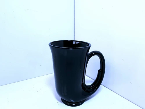 Vintage Indiana Glass Tiara Hunters Horn Mug