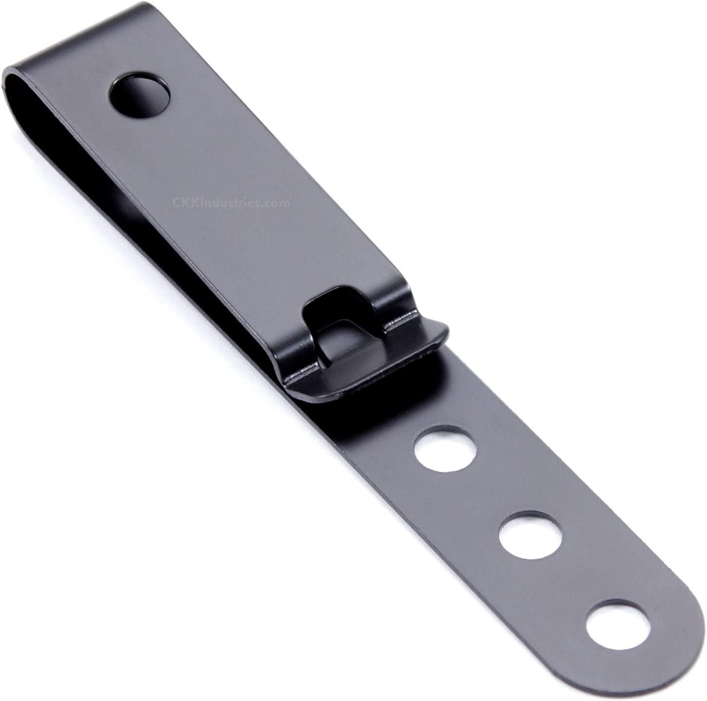 Metal Belt Clips - Model 5 - Holster Belt Clips - (w/Multiple Engraving Options)