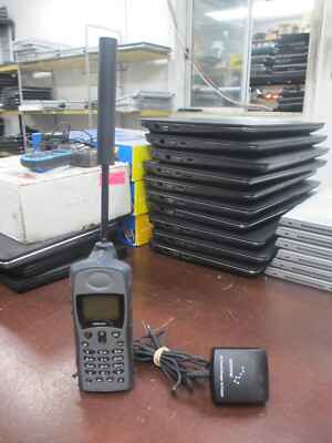 Globalstar GSP-1700 Satellite Phone Bundle Silver w/ Battery , ACTC0601