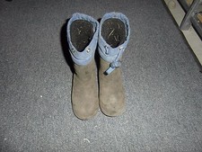 Boy/Girl KAMIK Waterproof Winter Snow Boots Charcoal Gray Youth Size 11 NM 13380