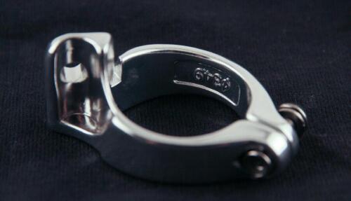 34.9MM Braze On Front Derailleur Clamp Adapter Aluminum Alloy 32g Road Bike New - Picture 3 of 4