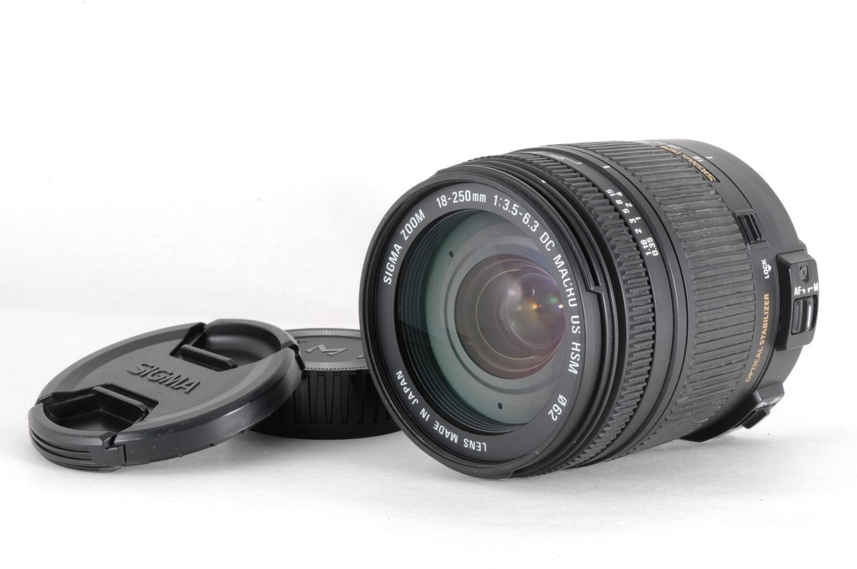 Near MINT] SIGMA For Nikon 18-250mm F3.5-6.3 DC MACRO OS HSM From