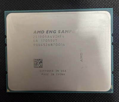 AMD EPYC 7601QS 32C64T 2S1905 version Main frequency 1.9-2.58GHz  CPU processor