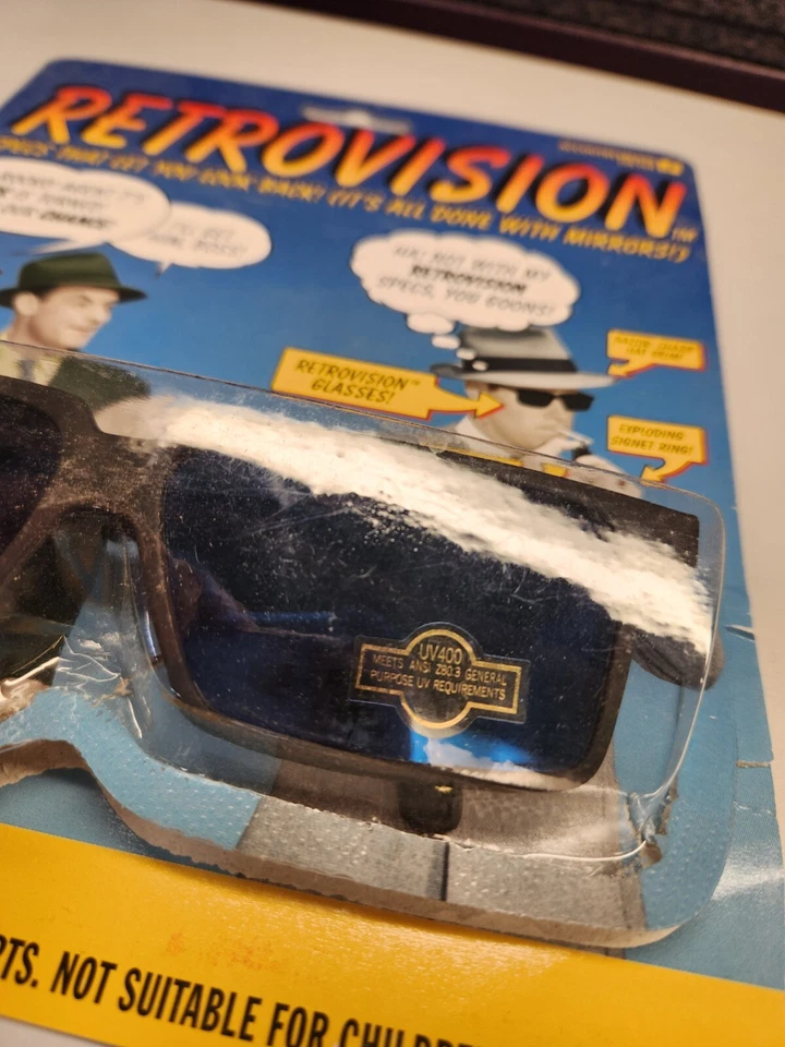 NUEVAS gafas retrovisión novedad especificaciones que te permiten mirar hacia atrás 1998 accesorios Foto 3 de 4