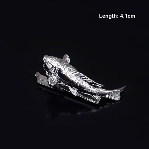 Men's Fashion Silver Gold Tie Necktie Pin Clip Bar Steel Clasp Wedding Jewelry - Picture 25 of 72