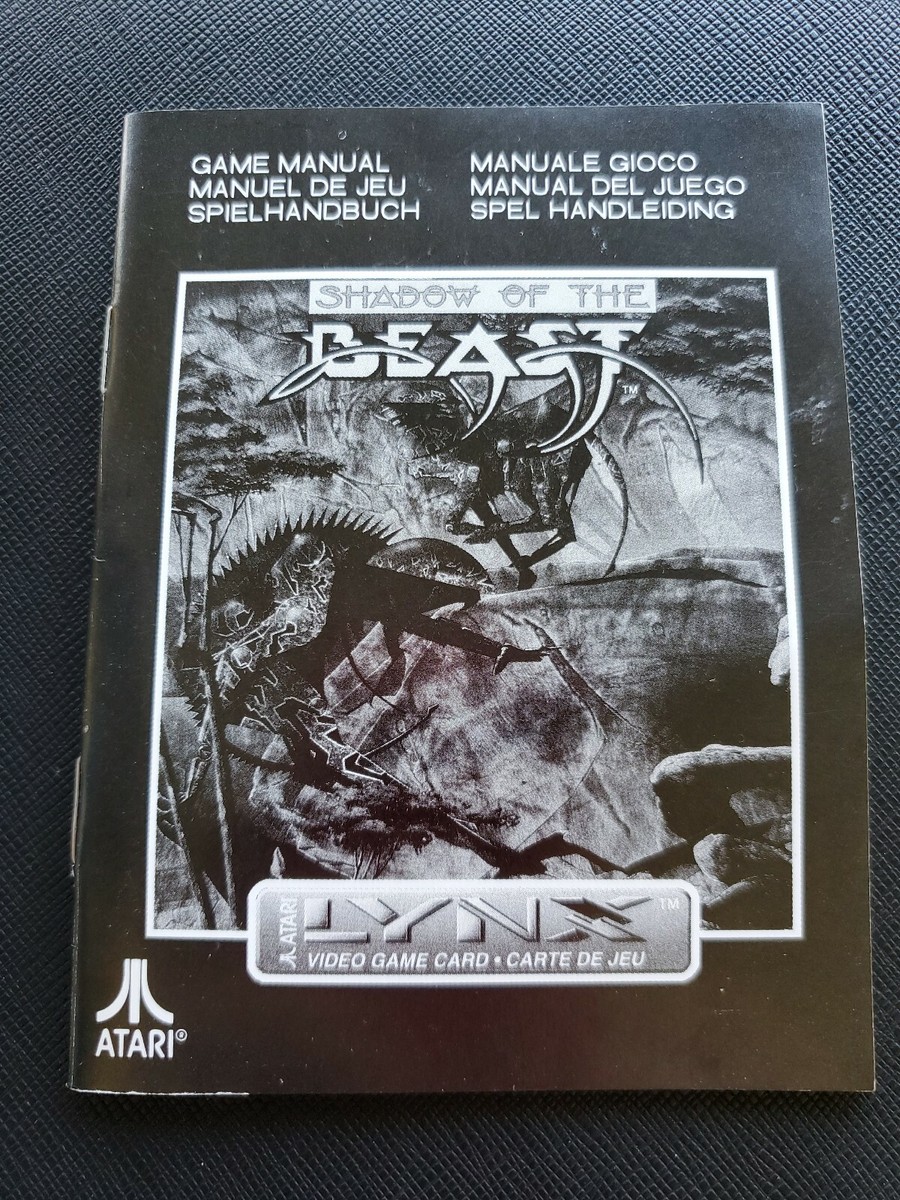 Shadow of the Beast (Lynx, 1992) for sale online | eBay
