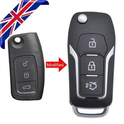Car Remote Key Shell Case For Ford Fiesta Mondeo Focus B-Max C-Max S-Max