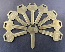 Lots of A1012-H5 Type 6 Pin Key Blanks for Corbin Russwin H5 Keyway