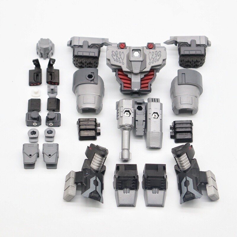 3D DIY Armor Head Upgrade Kit For Siege Megatank IDW Mtmte Accessories