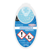 Aromakugeln Hoffmann Kapseln Aromaperlen Menthol (5 Packungen)