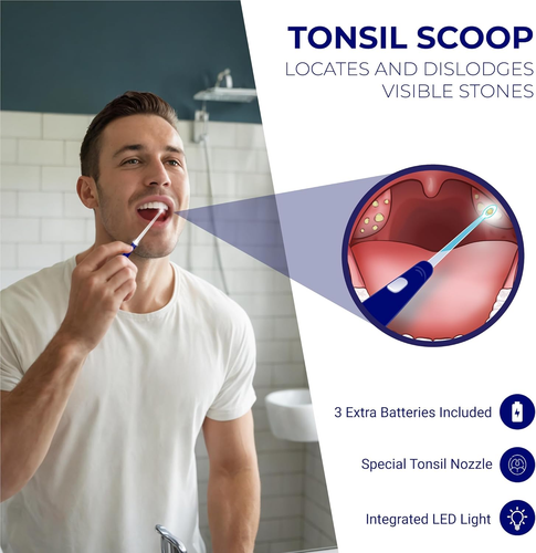 Tonsil Stone Vacuum, Tonsil Stone Remover Vacuum Suction, Tonsil Stone Cupping T - Bild 4 von 12