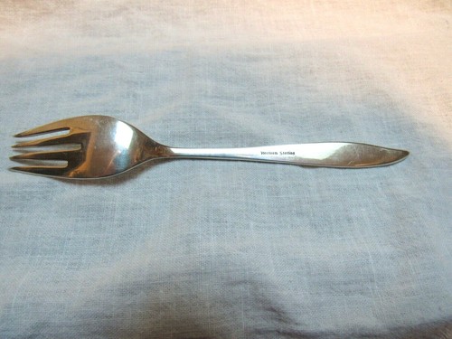 1965 Oneida Heirloom Sterling Silver First Frost Salad Fork 7” no 3 - Picture 3 of 4