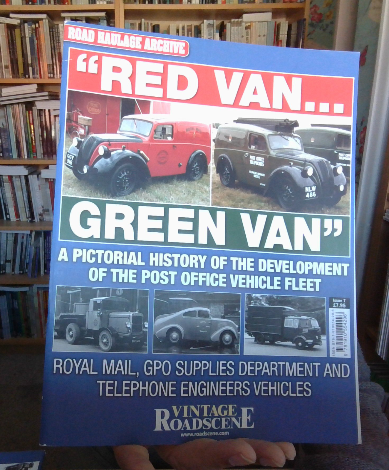 ROAD HAULAGE ARCHIVE RED VAN, GREEN VAN NEW FREEPOST IN UK 9781910554296