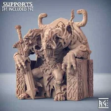 Trollking Drungvandel - Artisan Guild - DnD Tabletop Games - Resin Miniature