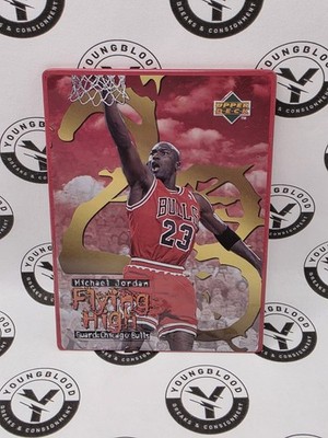 1998 Upper Deck Michael Jordan: Flying High Metal Michael Jordan #3 HOF