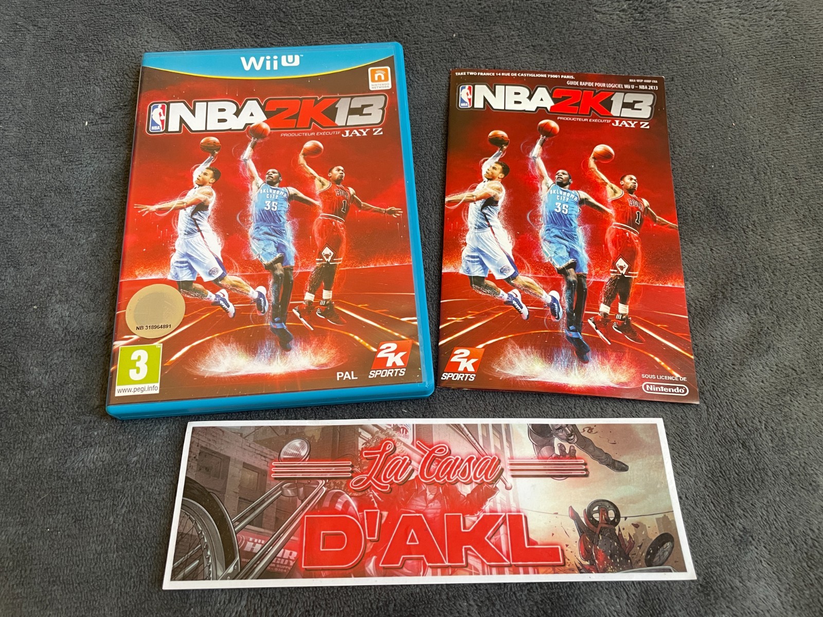 NBA 2K13 complet sur Nintendo Wii U - FR TTBE