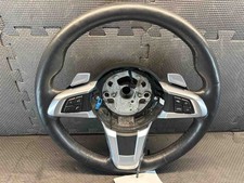 09-16 Bmw Z4 Steering Wheel Only No Bag Black Leather With Shift Paddles 09-16 Bmw Z4 Steering Wheel Only No Bag Black Leather With Shift Paddles
