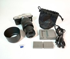 Olympus PEN E-P5 Mirrorless Camera w/ Lumix 45-200mm f4-5.6 Mega OIS Lens