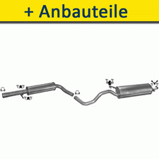 Auspuff Auspuffanlage für VW BEETLE GOLF IV 1.6 1.9 D 1997-2010