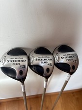 Callaway Big Bertha Steelhead Plus 3-Wood 5-Wood 7-Wood Golf Clubs Set Ladies RH