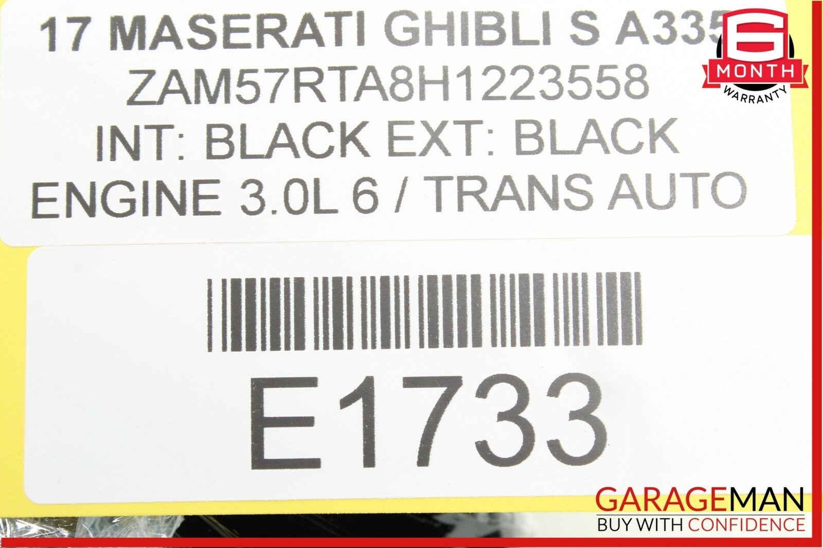 Maserati Ghibli 2014-2017 RIGHT Instrument cluster