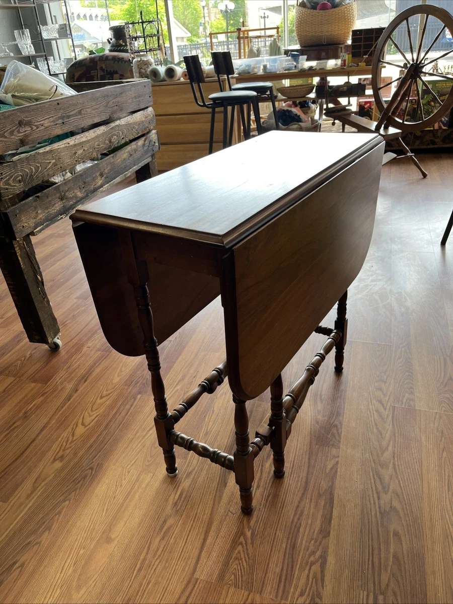 Sale 90’s ヴィンテージ パインソリッド　テーブル Vintage Drop Leaf Table Indiana Antique Tables (UnKNOWn Date) for