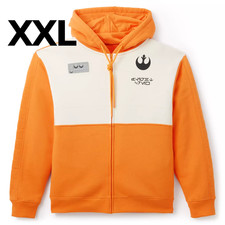 Disney Parks Star Wars Resistance Zip Hoodie Adult XXL Rebel Fighter Pilot
