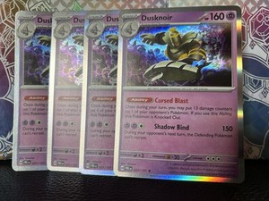 dusknoir pokemon card value - 53/147 - Burning Shadows Psychic Ability Spectral Breach All Special Energy attached to Pokmon (both yours and your opponents) provide Colorless Energy and have no other effect Dusknoir 2024 Pokemon Scarlet &