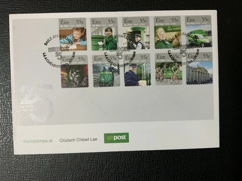 Ireland 2009 #1824-1833 25th Anniversary Of An Post - FDC