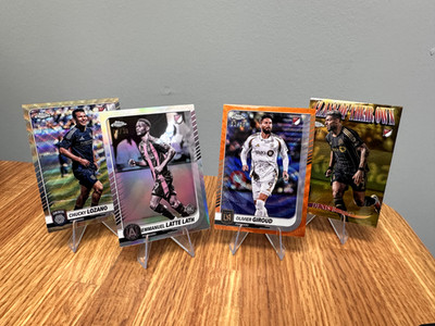 2025 Topps Chrome MLS Numbered Color Refractors Pick Your Card UP TO 25% OFF