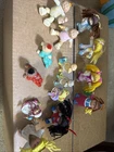 Vintage Cabbage Patch Figures Set 14 PVC Mini Preemie, Crawling, Poseable 80-90s