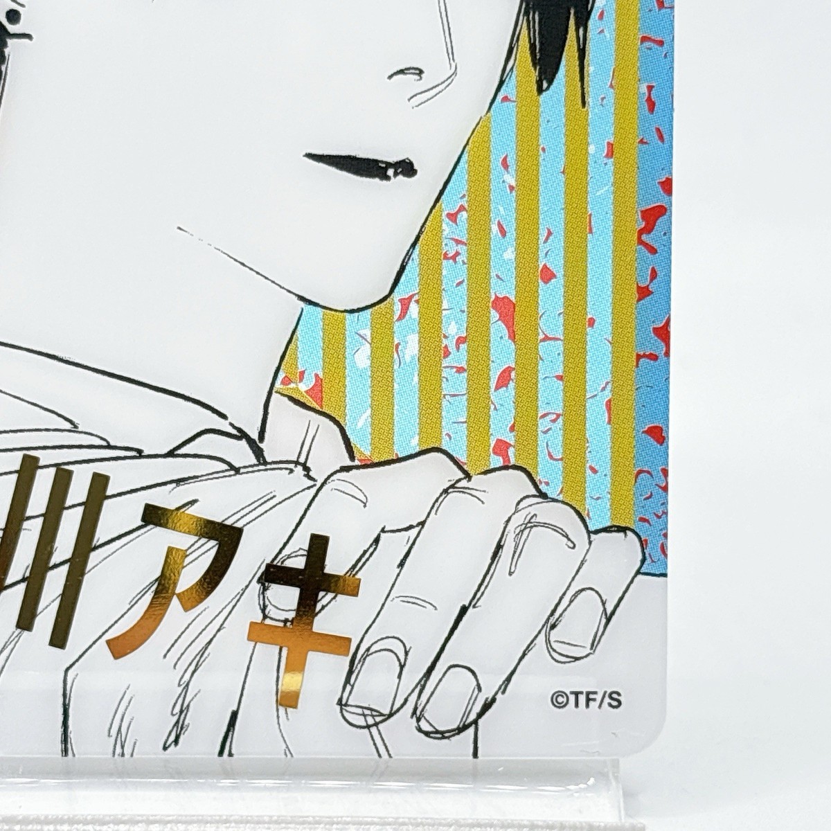 Aki Hayakawa Chainsaw Man Foil Stamping Plastic Card Jump Festa