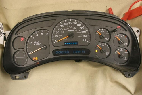 2003-2005 Chevy Silverado Sierra 1500 2500  Speedometer Cluster MPH Assembly OEM