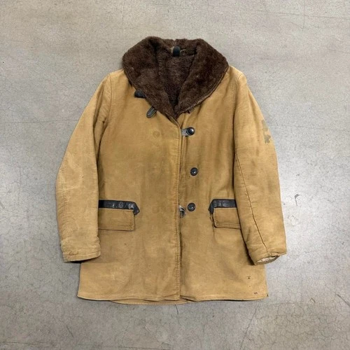 Vintage WW2 Barn Stormer Coat Transport Coat Size S - product listing photo