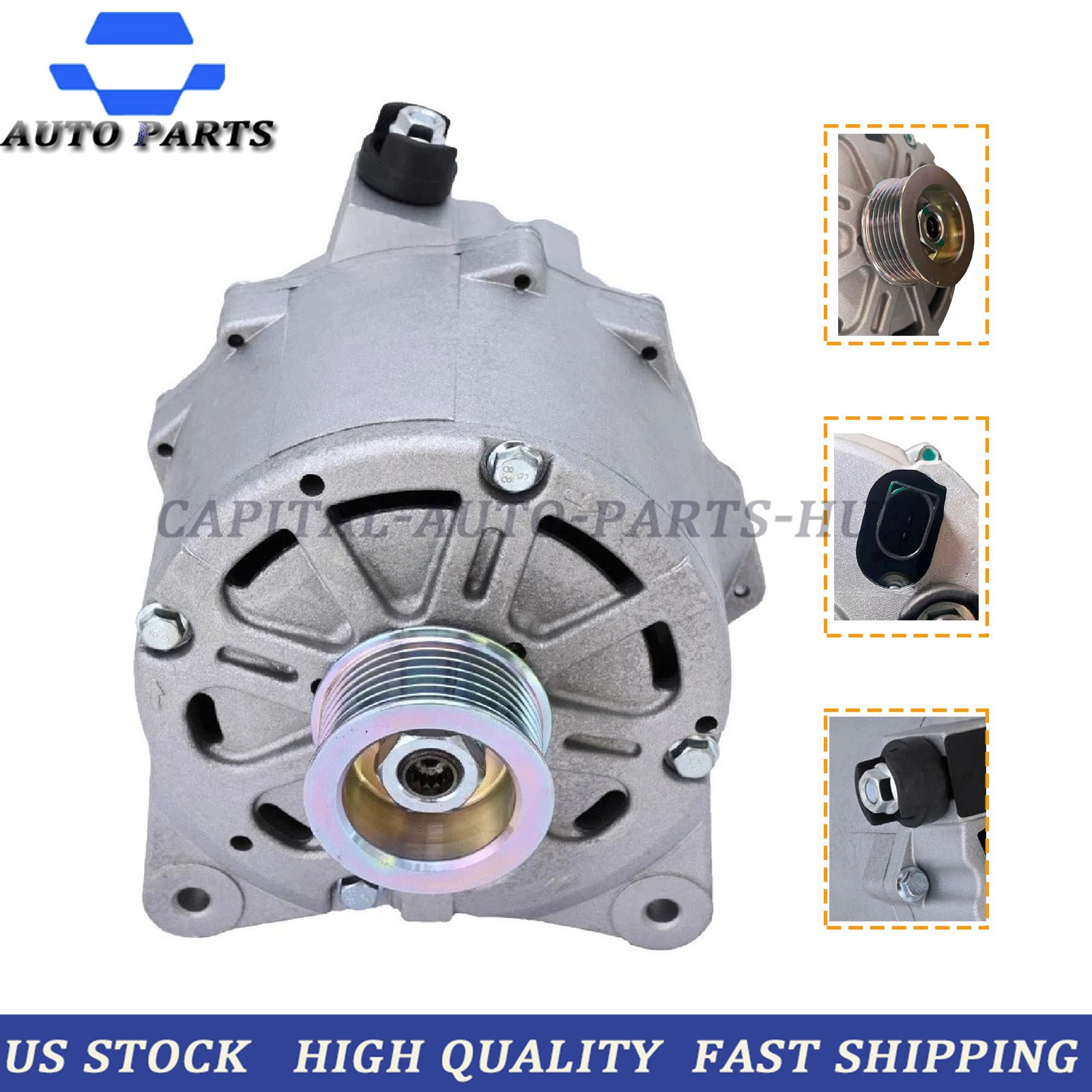 New Engine Alternator Generator Fits Bentley Continental GTC 03-18 07C903021J