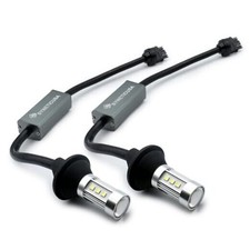 3157 Error Free Canbus Ready White LED Front/Rear Turn Signal Light Bulbs DRL