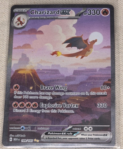 Charizard ex ----199/165 Sv: Scarlet & Violet 151 Holo--