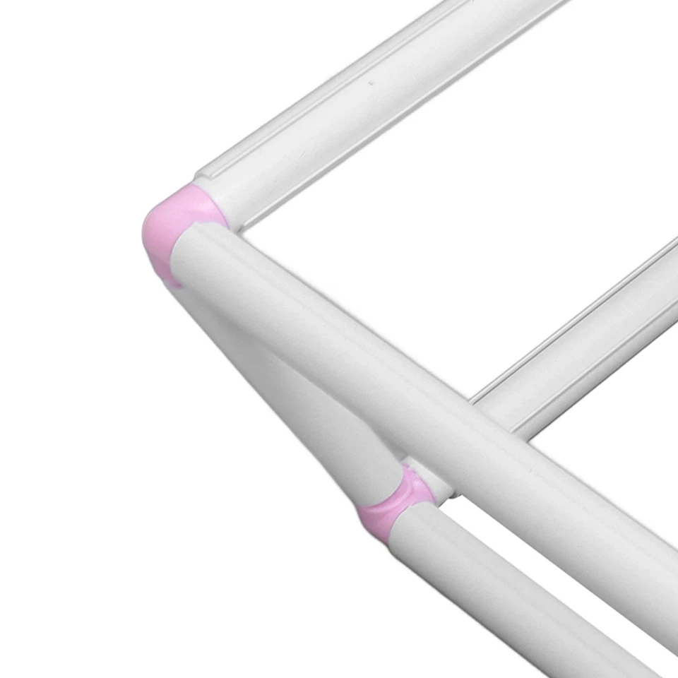 Embroidery Sewing Hoop Embroidery Frame Holder Rectangular PP Plastic Tube - Image 2 of 4