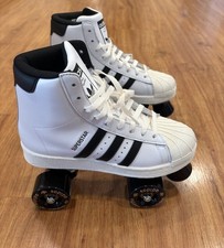 Women s Size 6.5 - Adidas Superstar 82 Skate White Black - Retail 200 Brand New