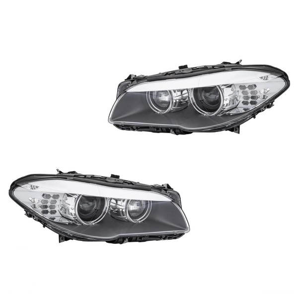 Hauptscheinwerfer-Set Li Re 12 V D1S/H7 LED Bi-Xenon Hella FüR U.A. BMW 5Er-image