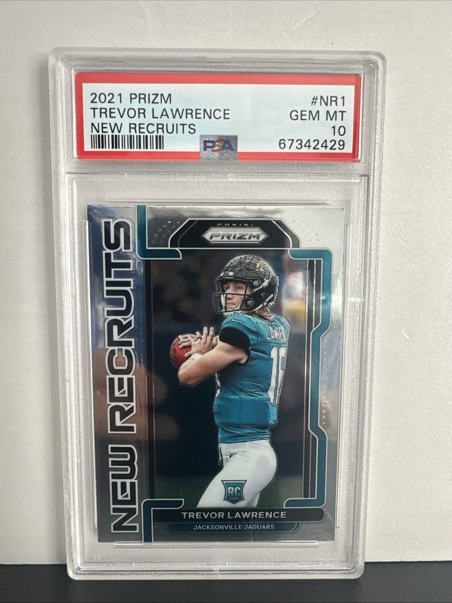 Prizm Trevor Lawrence Panini 0 Rookie Draft Picks Card