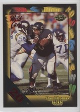 1991 Wild Card 20 Stripe Stan Thomas #66 Rookie RC 0y59. rookie card picture