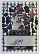 2024-25 Panini Mosaic Scripts Leonard Miller #MS-LMM Auto 1tb7