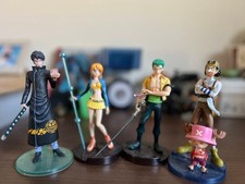 One Piece Figure Lot Nami Zoro Trafalgar Law Usopp Chopper Figure Set