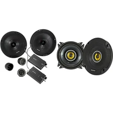 Kicker 46CSS674 CS-Series CSS67 6.75-Inch (165mm) Component System with .75-i...