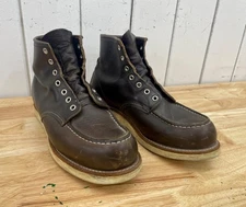 Red Wing Heritage 4533 Moc Toe Boots Mens Size 10 D —Made In USA